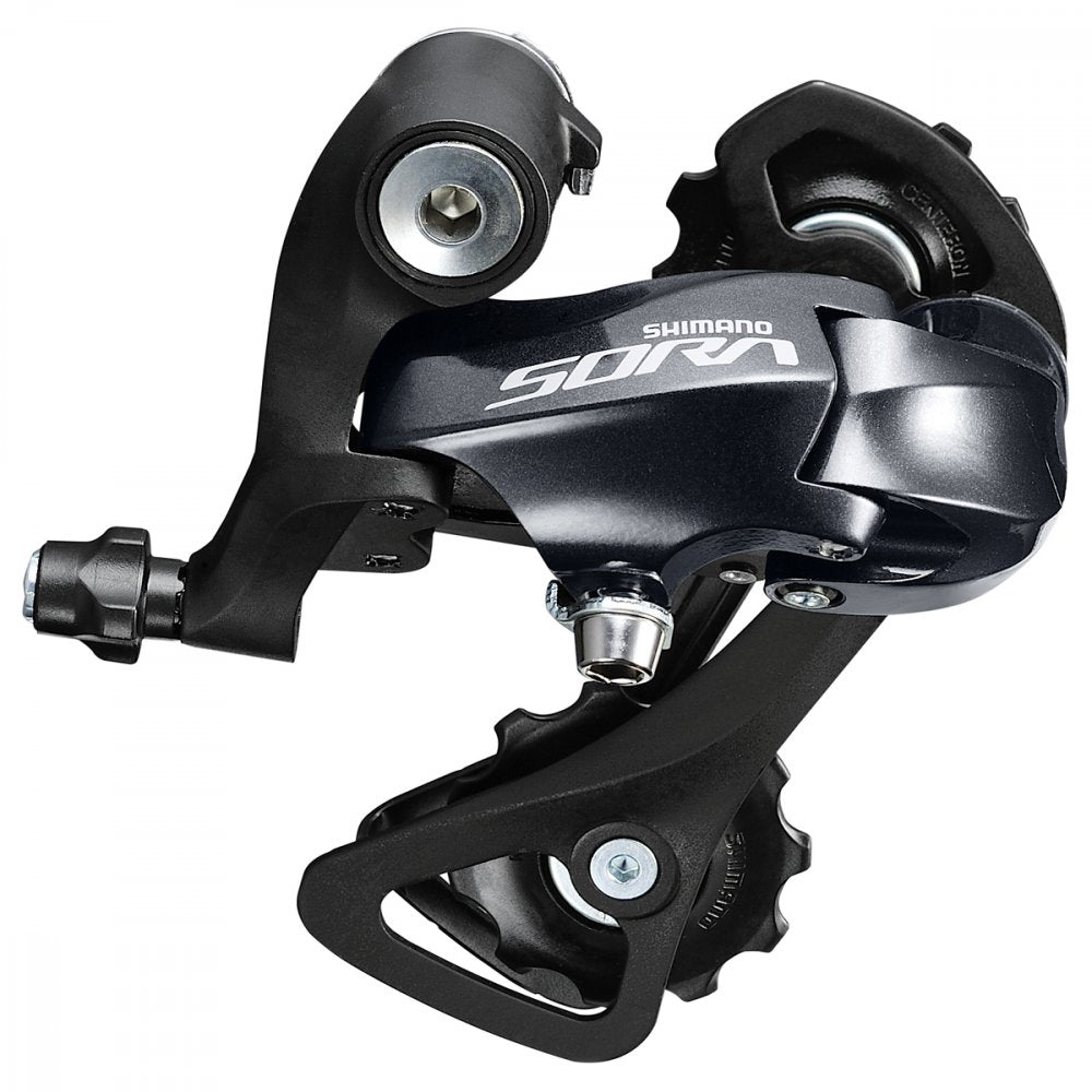 Dérailleur Arrière Shimano Sora R3000 – Route 9 Vitesses – Double Plateau – Chape Courte