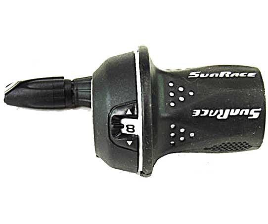 Manette de dérailleur droite SunRace Grip – VTT 8 vitesses, commande rotative