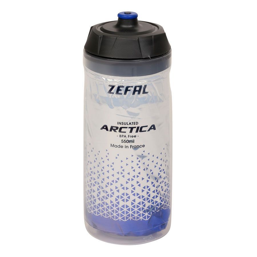 Bidon Isotherme Zefal Arctica 55 Bleu 550 ml – Léger, Sans Odeur, Maintien Température 2h30