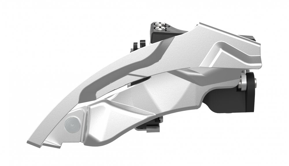 Photo de Dérailleur Avant VTT – Tirage Haut/Bas (TS/DP) – Compatible Tous Diamètres – Triple Plateaux 3x9 Vitesses par SUNRACE