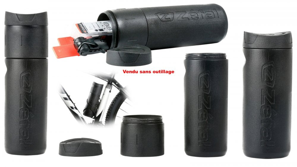 Photo de Zefal Z-Box L – Sacoche Bidon Porte-Outils 7081 Étanche et Pratique par ZEFAL