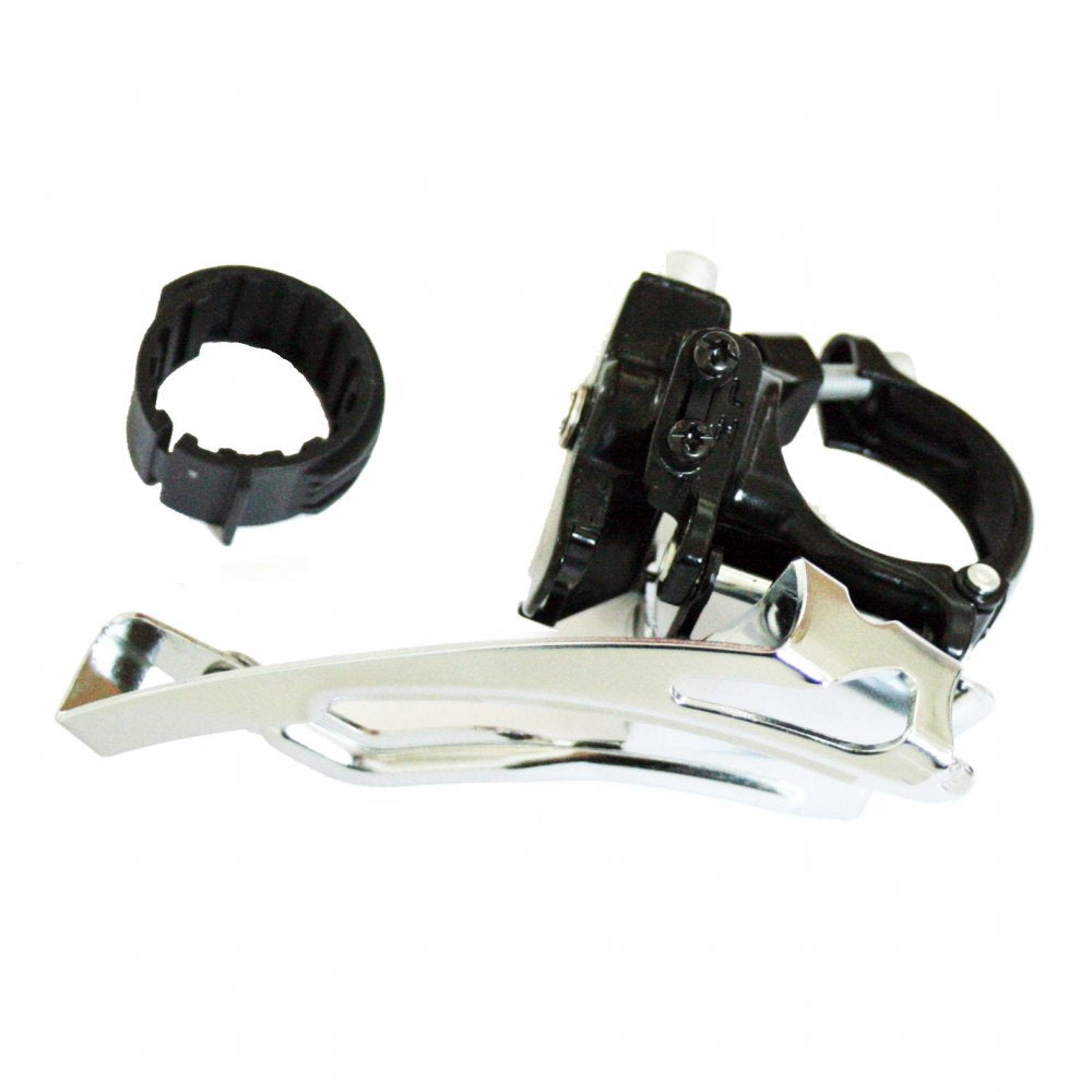 Dérailleur Avant VTT Multi-Colliers – 28,6 / 31,8 / 34,9 mm – 3 Plateaux 22-32-44 – Dual Pull