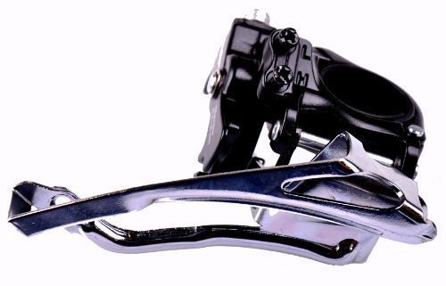 Dérailleur Avant VTT – Colliers 28,6 / 31,8 mm – 3 Plateaux 28-38-48 – Système Dual Pull