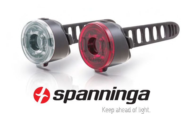 Kit éclairage vélo DOT SET XB avant + arrière – LED 10 Lumens, compact et pratique