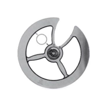 Carter de pédalier transparent fumé – Pour plateaux 42/44 dents