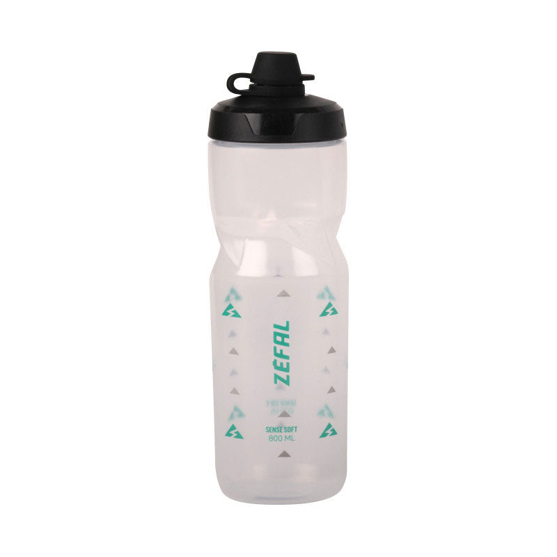Bidon Zéfal Sense Soft 80 Translucide 800ml – Grand Format & Anti-Boue