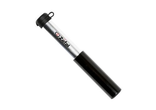 Photo de Pompe mini vélo route – Zefal Air Profil FC03 HP – Aluminium – Noire – Haute pression 8 bar – Presta & Schrader par ZEFAL
