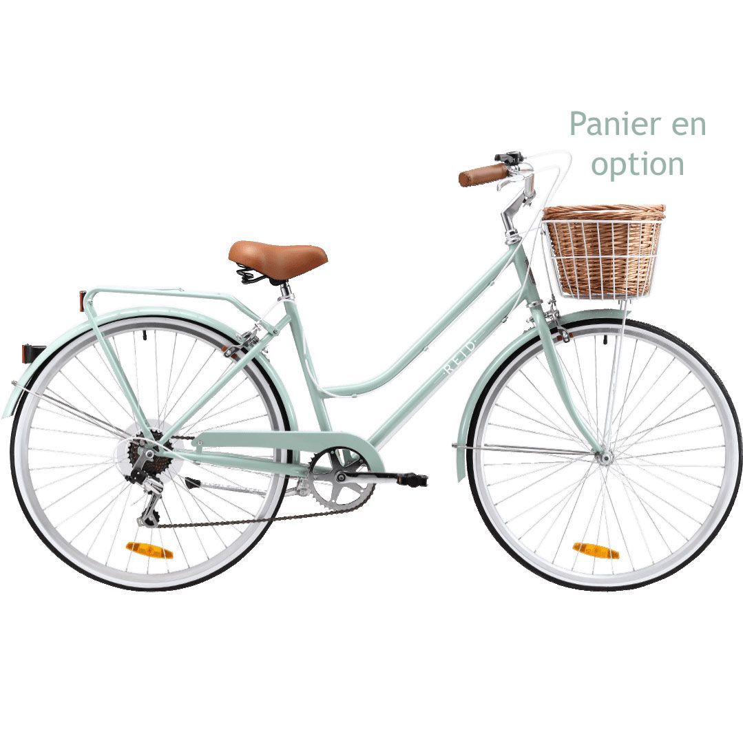 VELO URBAIN 28' REID LADIES CLASSIC SAGE M - 46CM 7 vitesses