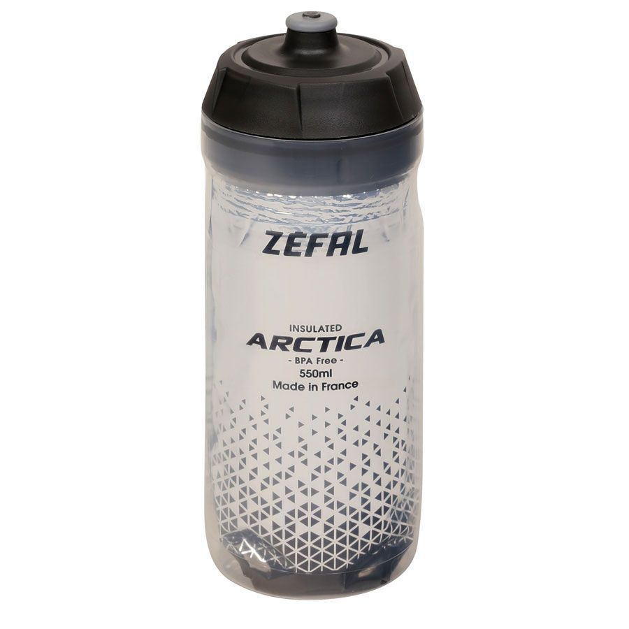 Photo de Bidon Isotherme Zefal Arctica 55 Noir 550 ml – Léger, Sans Odeur, Boisson Fraîche ou Chaude jusqu’à 2h30 par ZEFAL