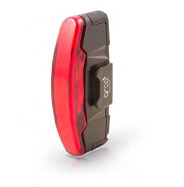 Éclairage vélo arrière Spanninga Arco – 30 lumens, rechargeable USB, 3 modes, autonomie 10 h