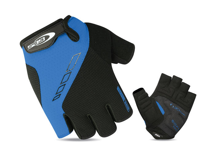 Photo de Gants de vélo Skintec Gel Bleu taille XL – Confort renforcé avec inserts en gel, paume antidérapante et tissu respirant par GES