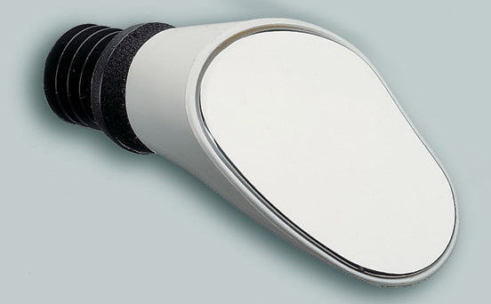 Photo de Rétroviseur Sprintech Course Gauche – Blanc – Large champ de vision, montage sans outils et anti-vibration par SPRINTECH