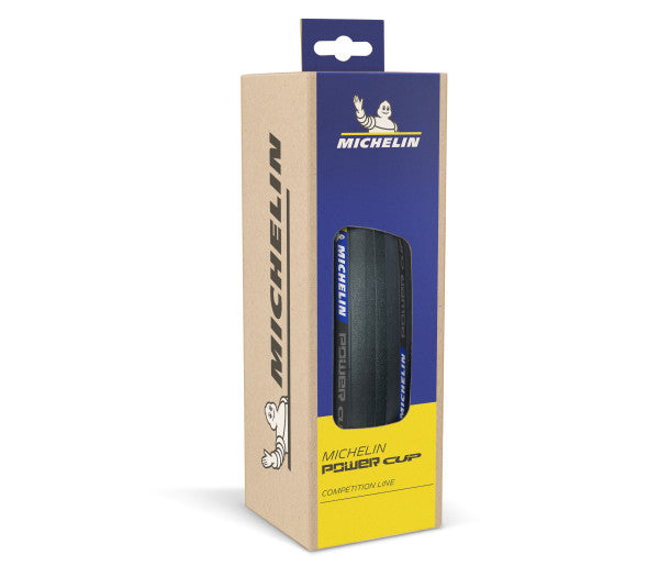 Pneu Vélo Michelin Power Cup 700x28C (28-622) – 3×120 TPI – GUM-X – Aramid Shield – Noir
