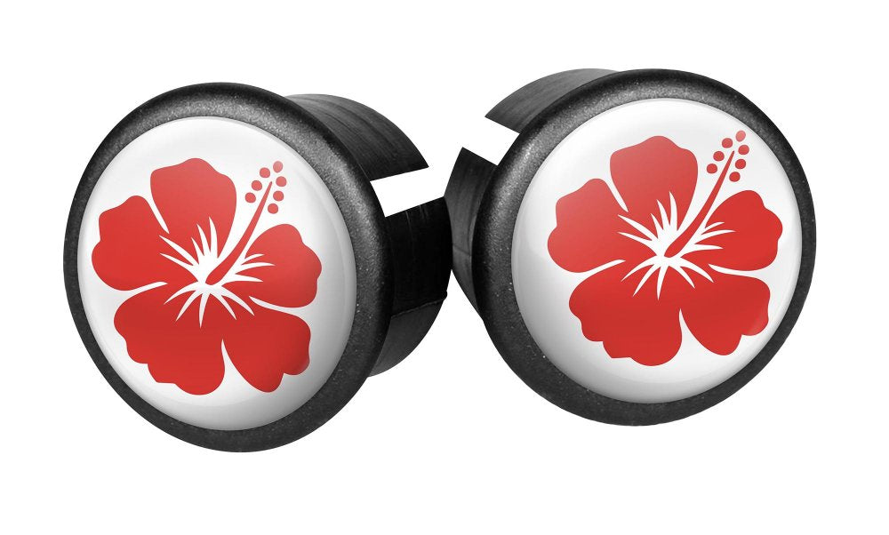 Photo de Embouts de guidon route Guidoline – Modèle Hawaï multicolore par VELOX