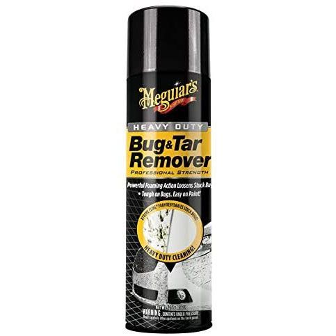Meguiar's Démoustiquant Aérosol 236 ml – Mousse active anti-insectes, sans risque pour la peinture