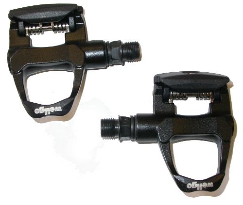 Pédales automatiques de course – Noires – Type Keo – Performance et légèreté