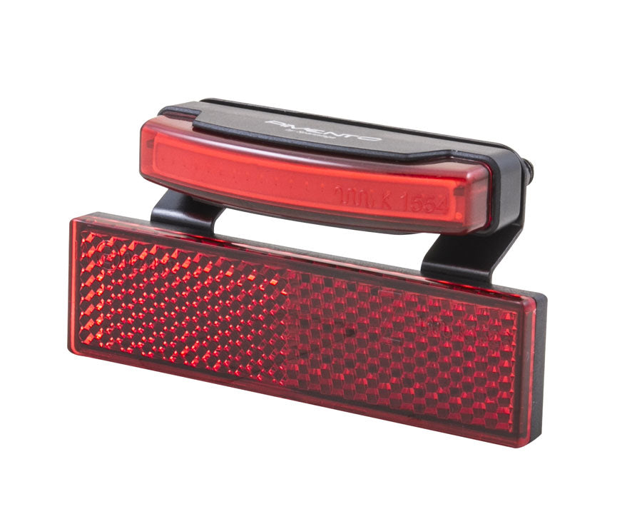 Feu arrière porte-bagage E-Bike 6-36VDC – Support BR06 + réflecteur RR02, LED COB avec feu stop