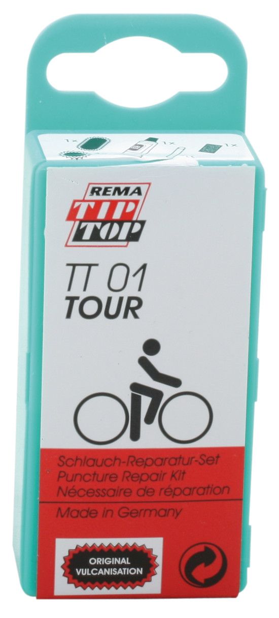 Nécessaire de Réparation Vélo TT01 Suspendu TIP TOP – Kit Compact pour Chambres à Air
