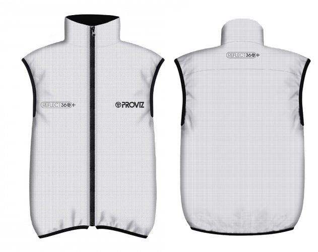 Gilet de cyclisme PROVIZ REFLECT360 – Haute visibilité et confort léger, taille XXL