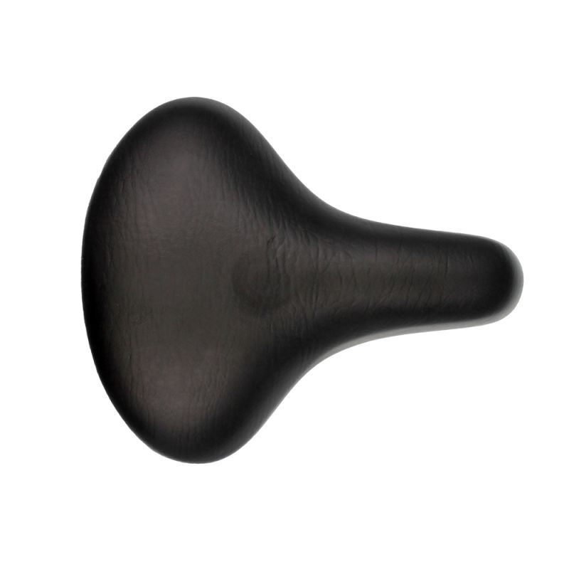 Photo de Selle vélo large à ressorts – Unisexe – 260 x 210 mm – Coloris noir – Confort maximal pour usage urbain par MONTE GRAPPA