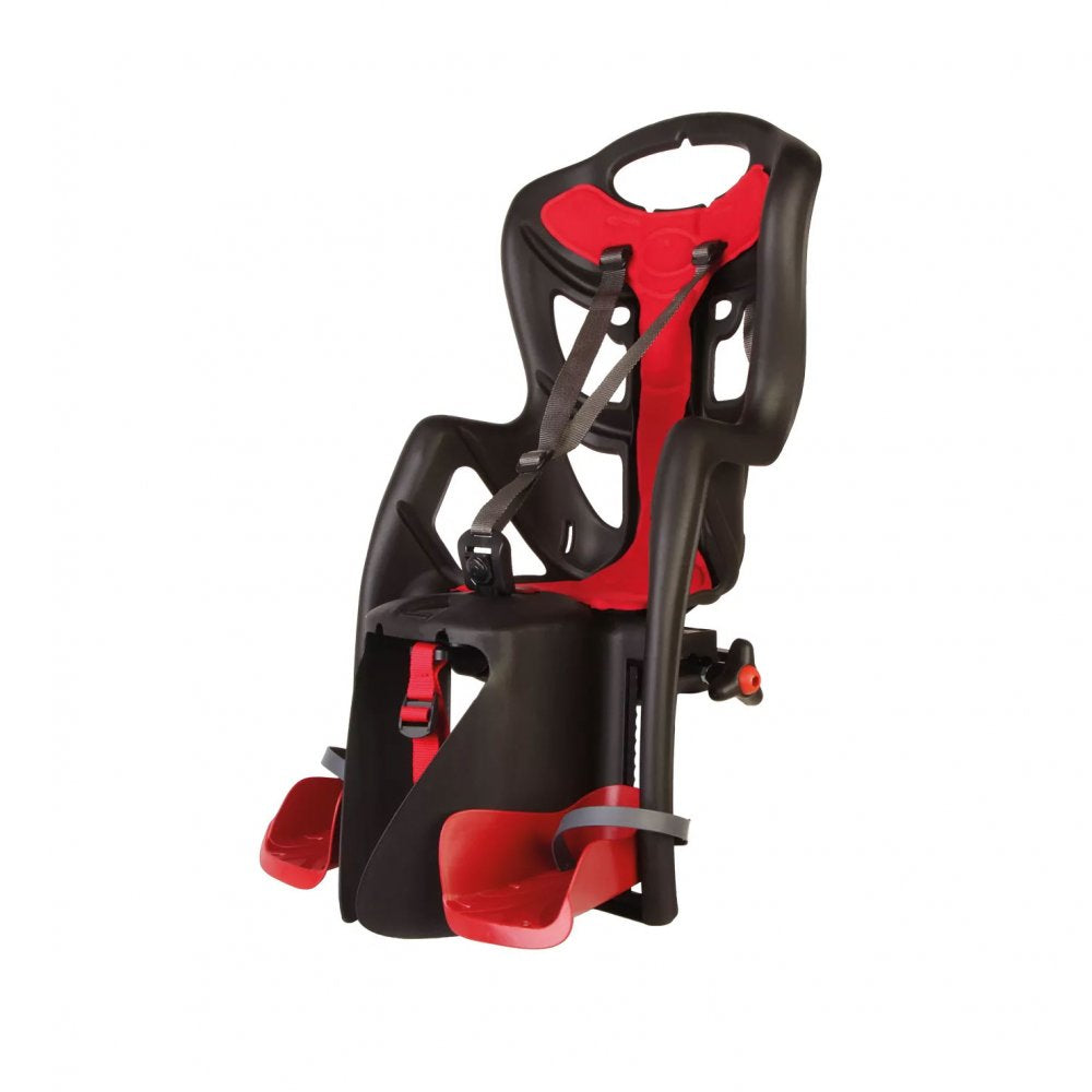 Photo de PORTE BEBE PORTE BAGAGE PEPE NOIR ET ROUGE BELLELLI par BELLELLI