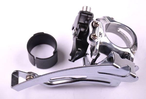 Dérailleur Avant VTT Multi-Colliers – 28,6 / 31,8 / 34,9 mm – 3 Plateaux 22-32-44 – Dual Pull