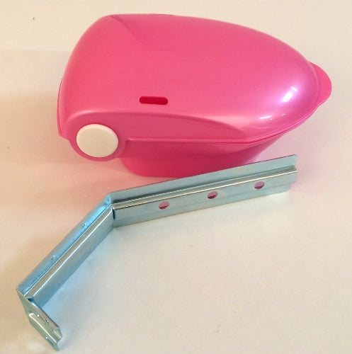 Top Case Vélo Enfant Rose – Panier Arrière avec Support – Coffre de Rangement
