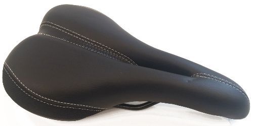 Photo de Selle trekking confort femme – 275 x 170 mm, ergonomique et amortie par RK