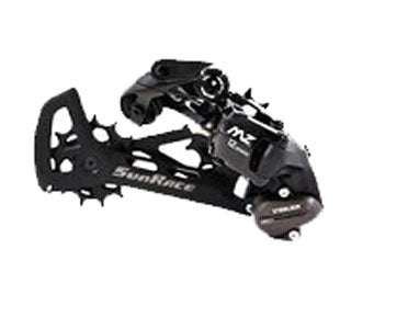 Dérailleur Arrière SunRace – VTT 12 Vitesses – Chape Longue – Transmission Large Plage