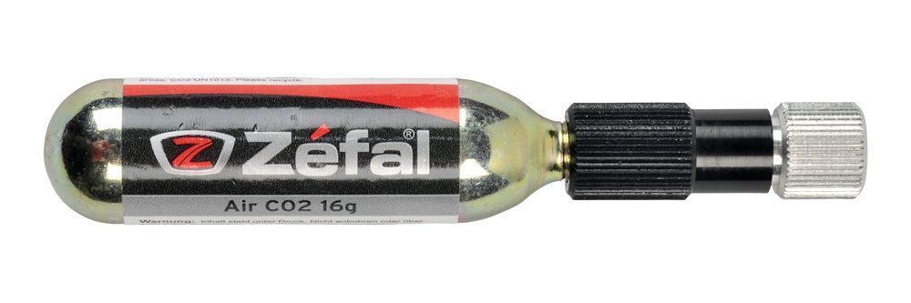 Zefal Air Control CO2 + Cartouche 16g – Gonfleur CO2 compact avec régulateur
