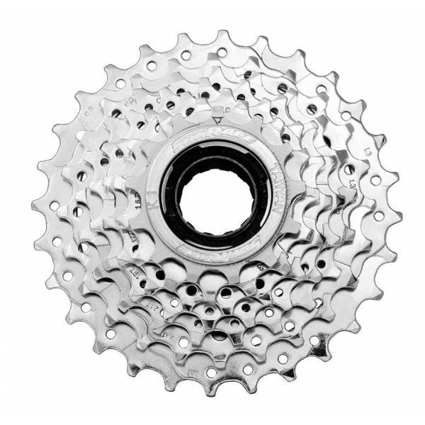 Roue libre SunRace 7 vitesses 13-28 – Chromée (CP), fluide et durable