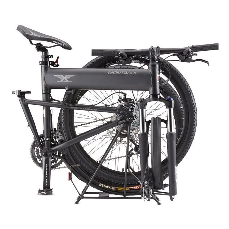 VTT pliant Montague Paratrooper Pro 16" Noir Mat – Compact, puissant et tout-terrain