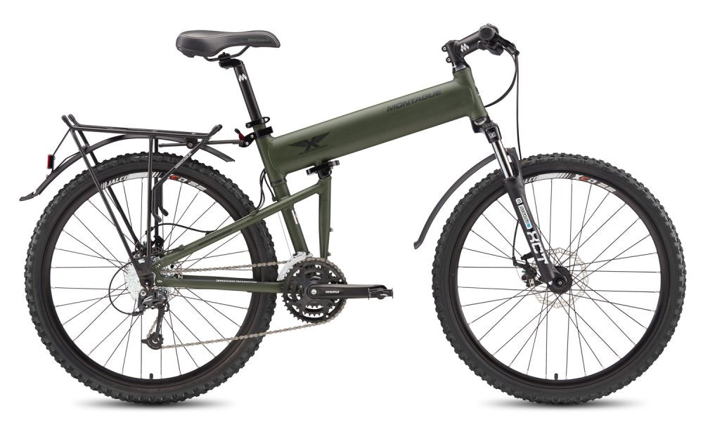 VTT pliant Montague Paratrooper 20" Vert Militaire – Tout-terrain robuste