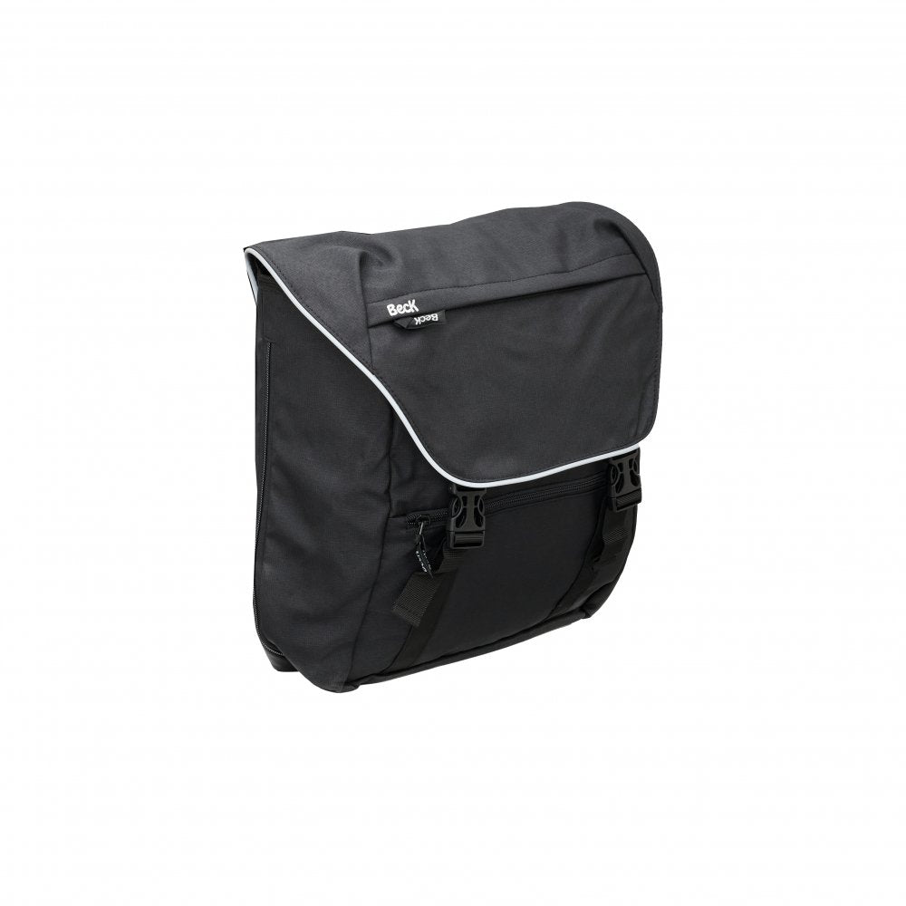 Sacoche vélo BECK Sporty Black 16L – Étanche, Compacte, Sportive – 30x15x35 cm