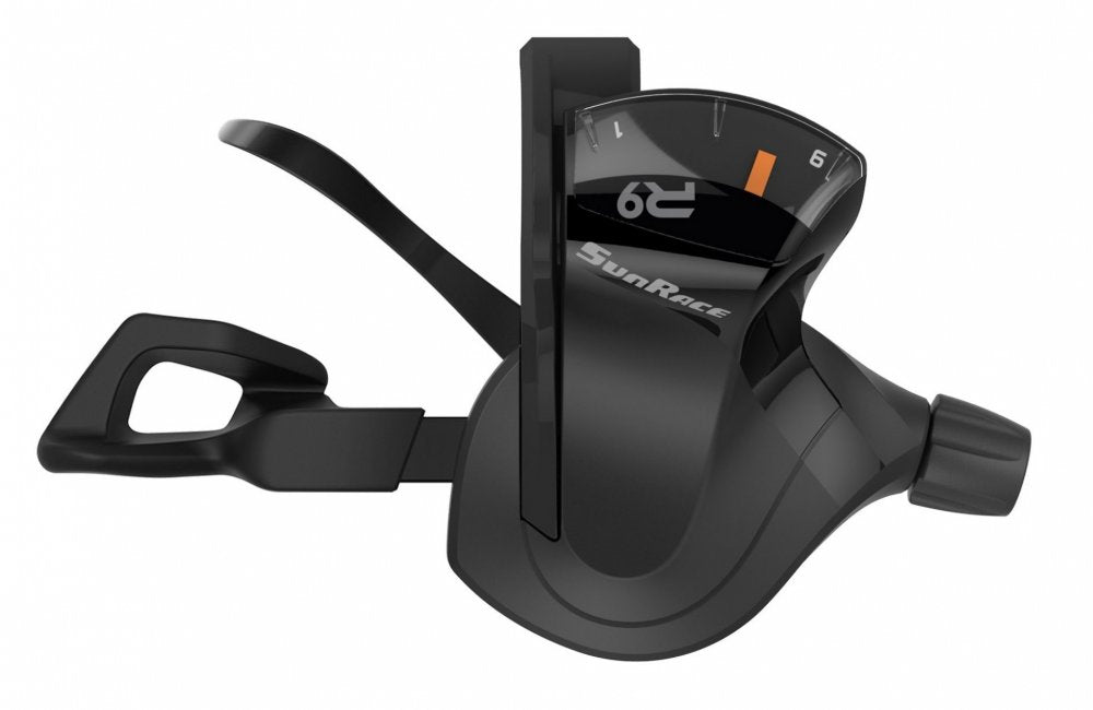 Manette de dérailleur droite SunRace M9 – VTT 9 vitesses, Push/Pull