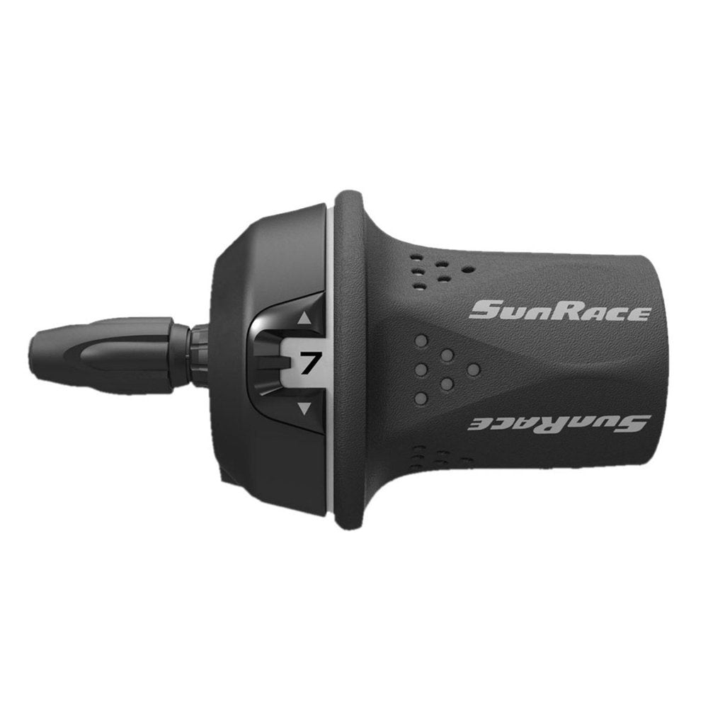 Manette de dérailleur droite SunRace Grip – VTT 7 vitesses, commande rotative