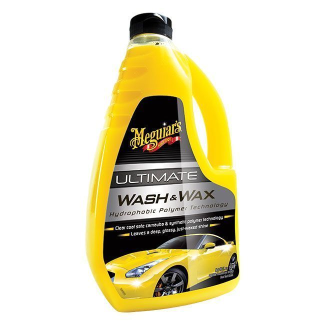 Meguiar's Shampooing Ultime 1,42 L – Brillance intense, protection cire & polymères, mousse abondante