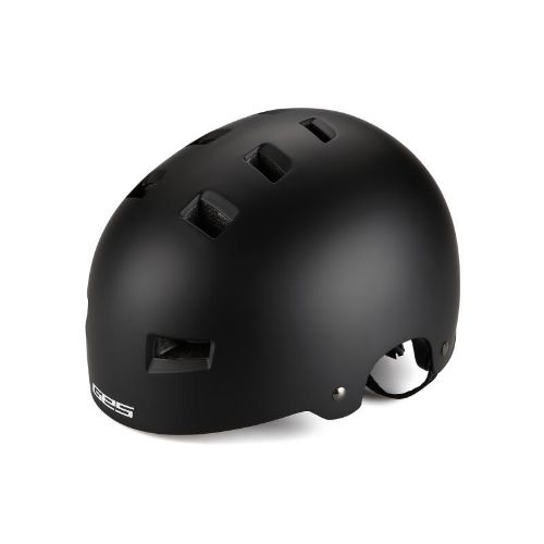 Photo de Casque BMX Explorer Noir Uni taille M (54-58 cm réglable) – Casque adulte léger et résistant, norme CE EN 1078 par GES