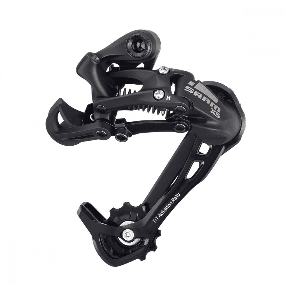Dérailleur Arrière SRAM X5 – VTT 9 Vitesses – Chape Moyenne – Aluminium Noir