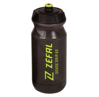 Photo de Bidon Zéfal Sense Grip 65 – 650ml – Smoked Black / Jaune – Réf. 1532 – Ergonomique, sans BPA, made in France par ZEFAL