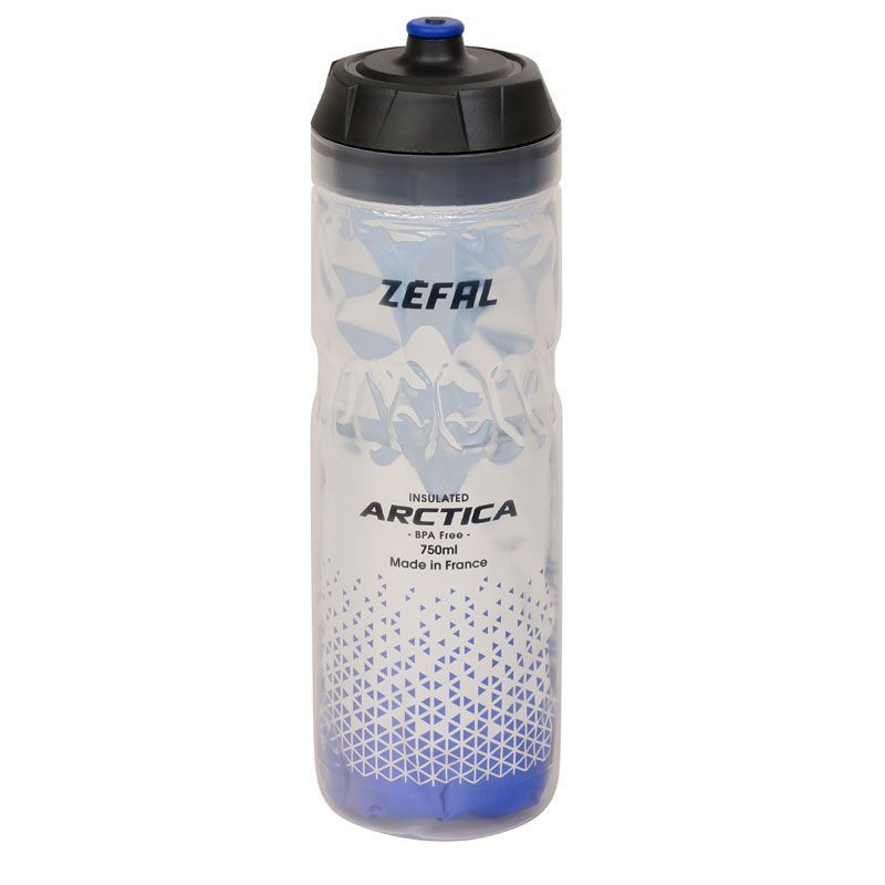 Photo de Bidon Isotherme Zefal Arctica 750ml Bleu – Hydratation 2h30 par ZEFAL