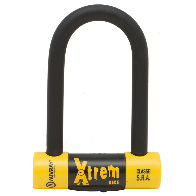 Antivol U Auvray Xtrem Bike SRA – 80 x 150 mm Ø16 mm – Haute sécurité, anse réversible en acier trempé
