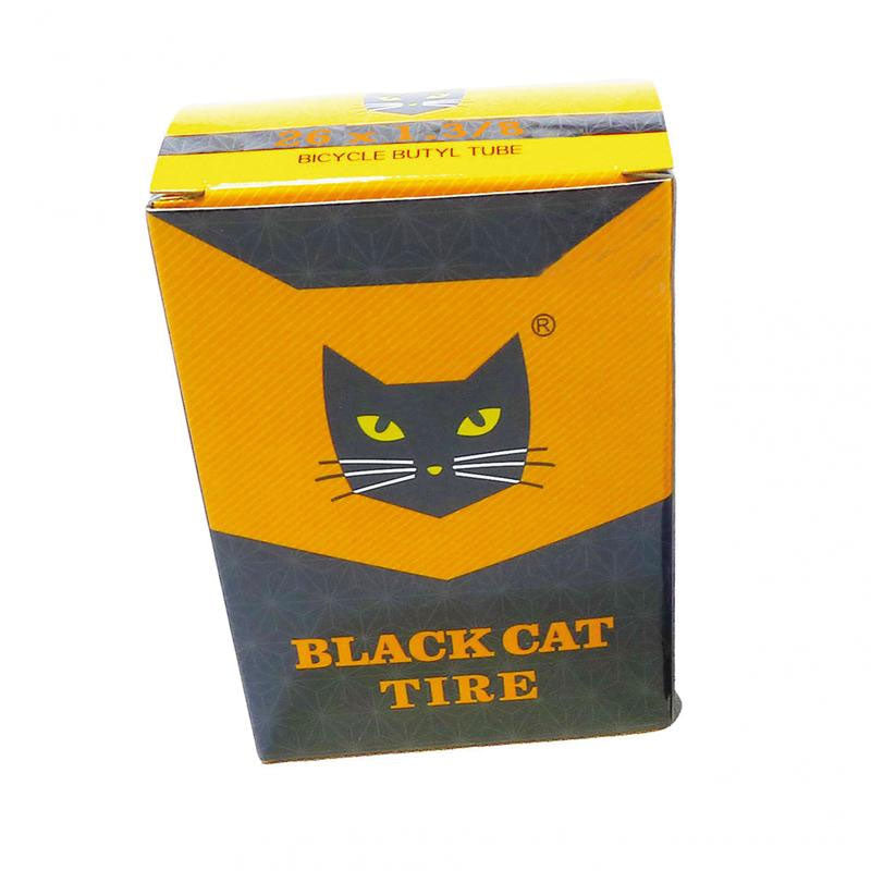 Chambre à air vélo 12 1/2 x 1.75 – 2 1/4 avec valve Schrader – Blackcat