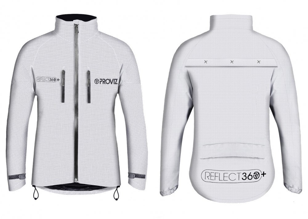 Veste de cyclisme PROVIZ REFLECT360+ – Haute visibilité et confort respirant, taille L