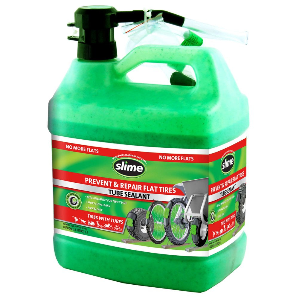 Préventif chambre à air Slime 3,8 L – Tube Sealant anti-crevaison pour pneus vélo avec chambre à air