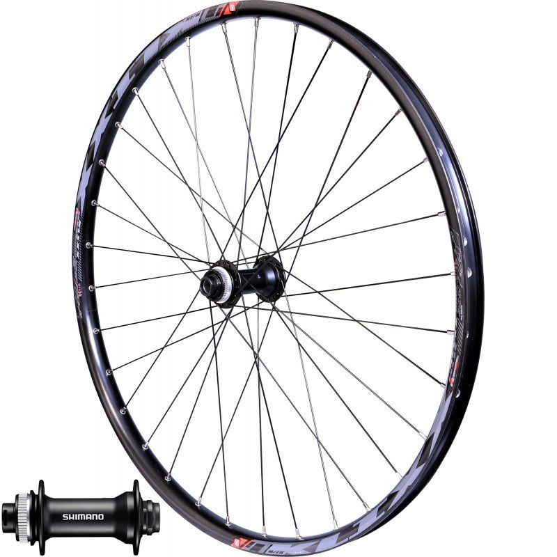 Roue Avant 27.5" VTT – Mach1 Klixx TR Noire – Disque CL