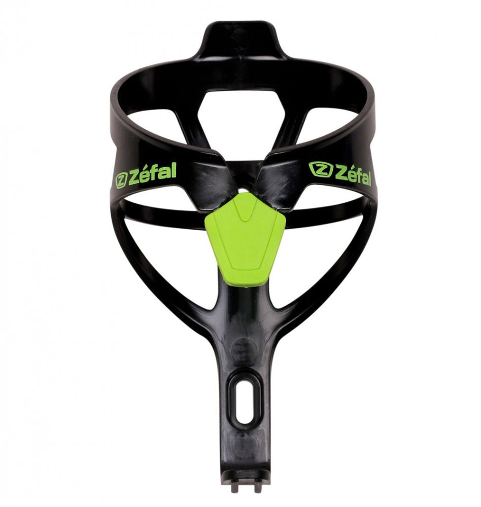 Porte-bidon Zefal Pulse F/Glass A2 Noir/Vert – Léger et Fiable pour Cyclisme Route et VTT