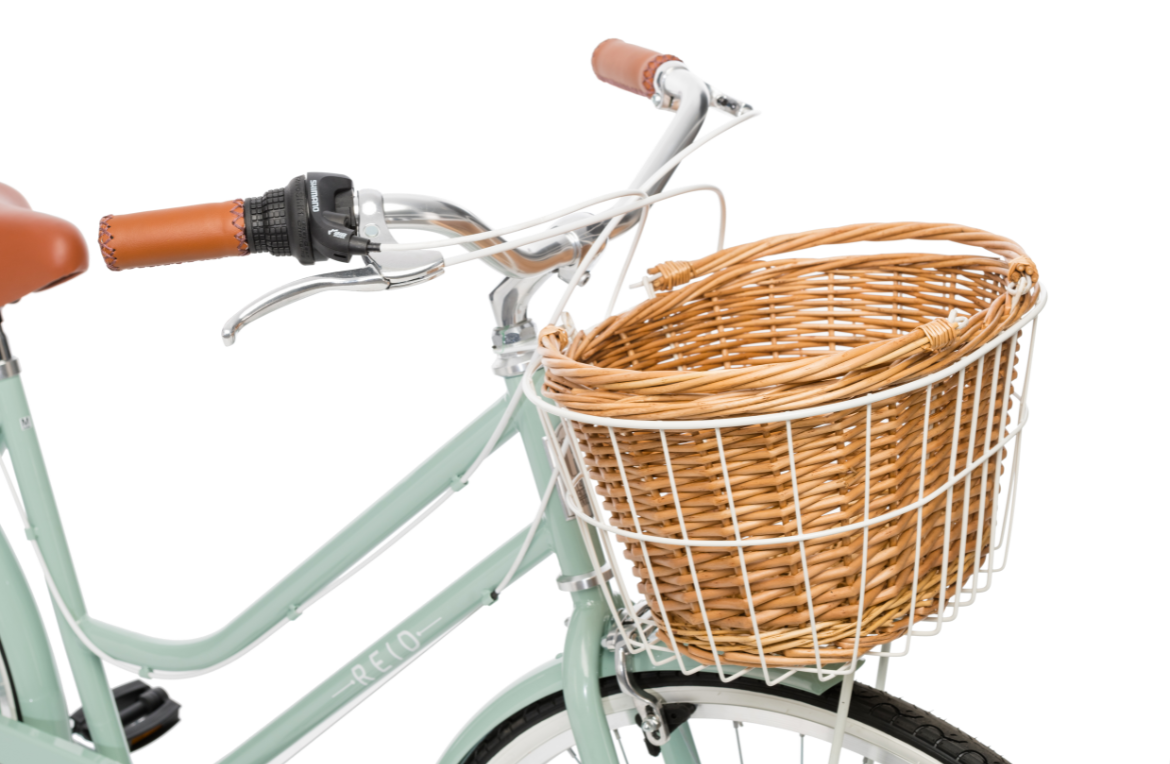 Vélo urbain femme REID Ladies Classic 28" – 7 vitesses – Sage – Taille M (46 cm) – Style vintage et confort