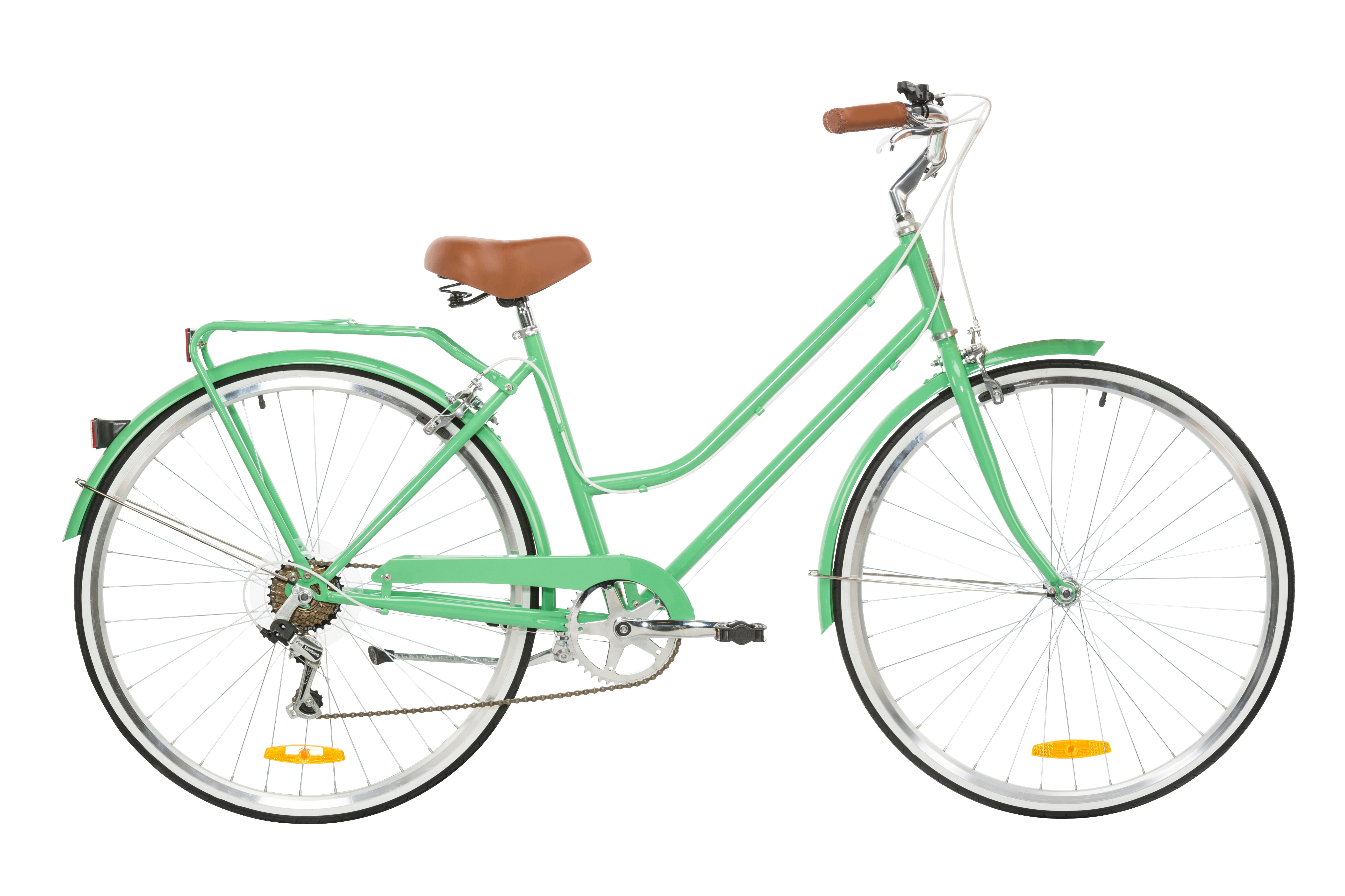 Vélo urbain femme REID Ladies Classic Lite 28" – Mint Green – Taille M (46 cm) – Léger, vintage & 7 vitesses