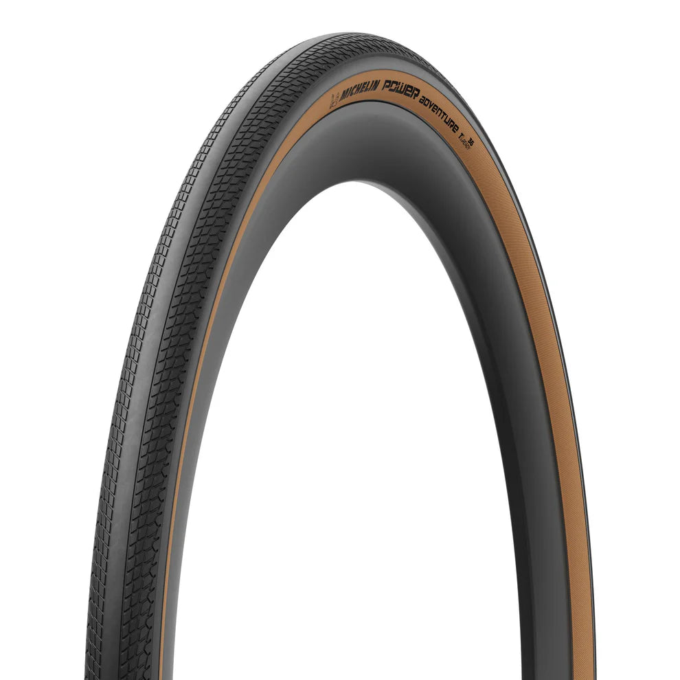 Pneu Vélo Michelin Power Adventure Classic 700x42C (42-622) – Tubeless Ready – Tringles Souples – Polyvalent Route & Chemins